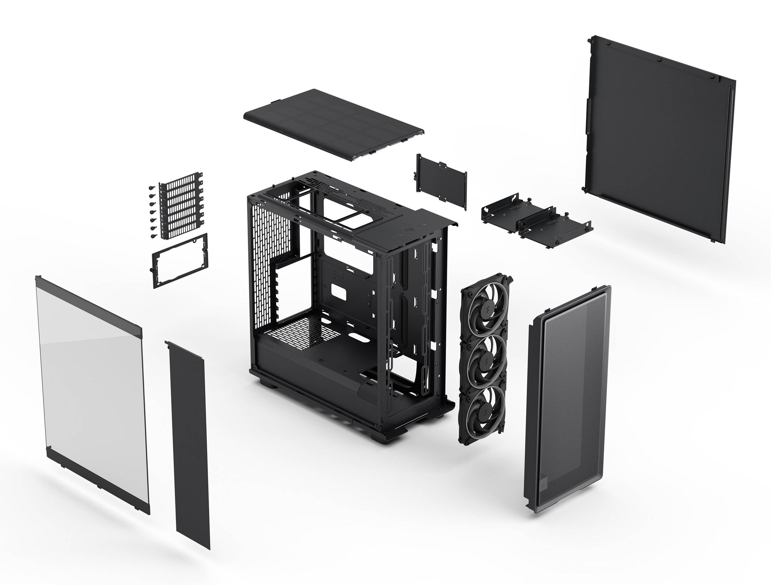 Fractal Design Epoch - Computer case - ATX - Seitenteil mit Fenster (gehärtetes Glas)-1
