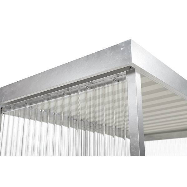 Überdachung Jena dreiseitiges Komplettset verzinkt HxBxT 2360 x 2960 x 1580 mm. WSM Walter Solbach | Metallbau-3