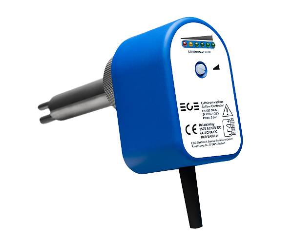 EGE Elektronik LN 450 GR-K, LuftstromSensor mit integrierter Auswerteelektronik, P/n: P11108