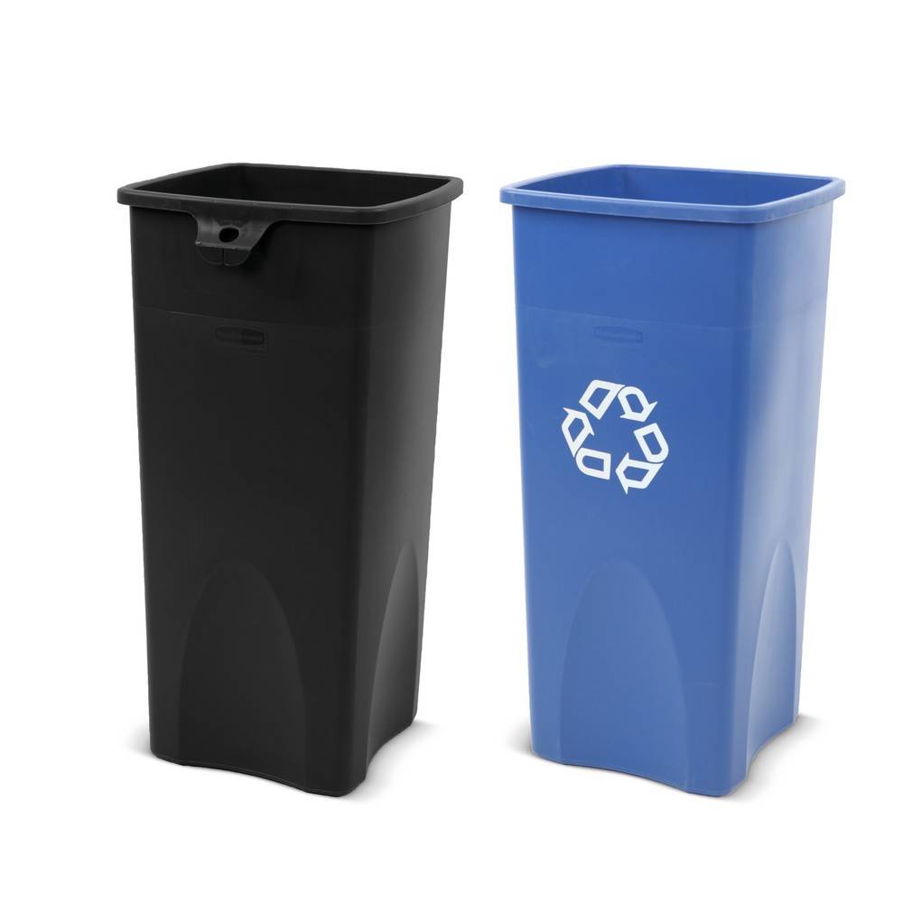 Rubbermaid® Wertstoffsammler , 87 Liter, grau-3