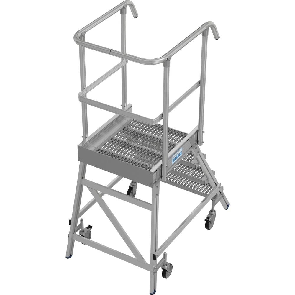 KRAUSE® STABILO fahrbare Podestleiter, einseitig begehbar, Profilrost-2