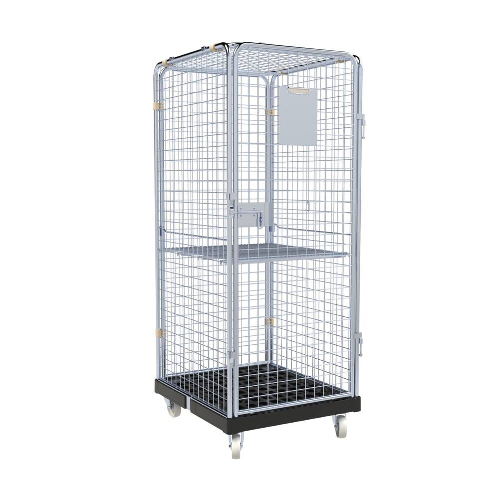 rolltainer® Antidiebstahl Rollbehälter Basic, 5-seitig-1