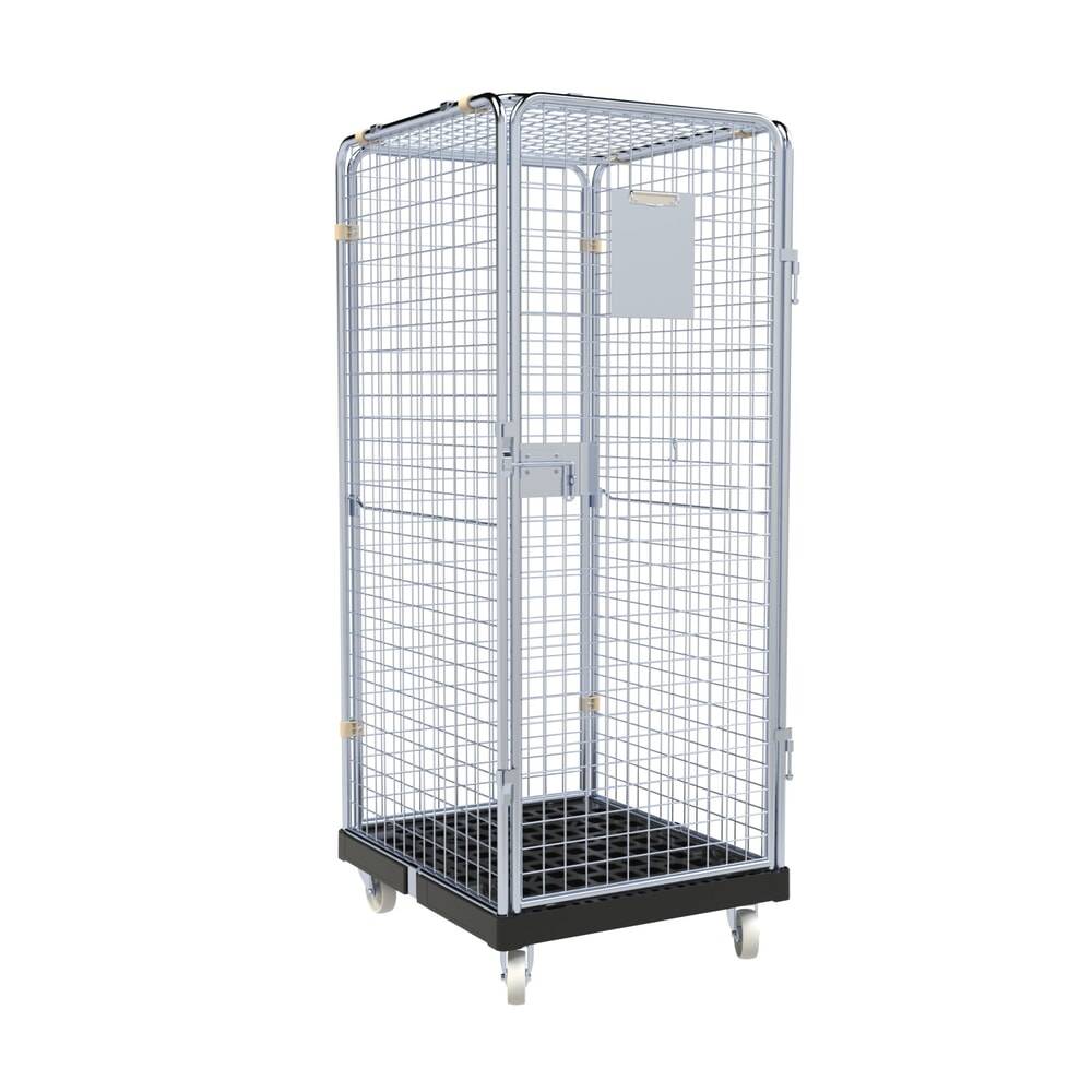 rolltainer® Antidiebstahl Rollbehälter Basic, 5-seitig-0