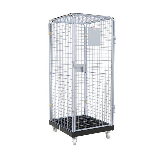 rolltainer® Antidiebstahl Rollbehälter Basic, 5-seitig