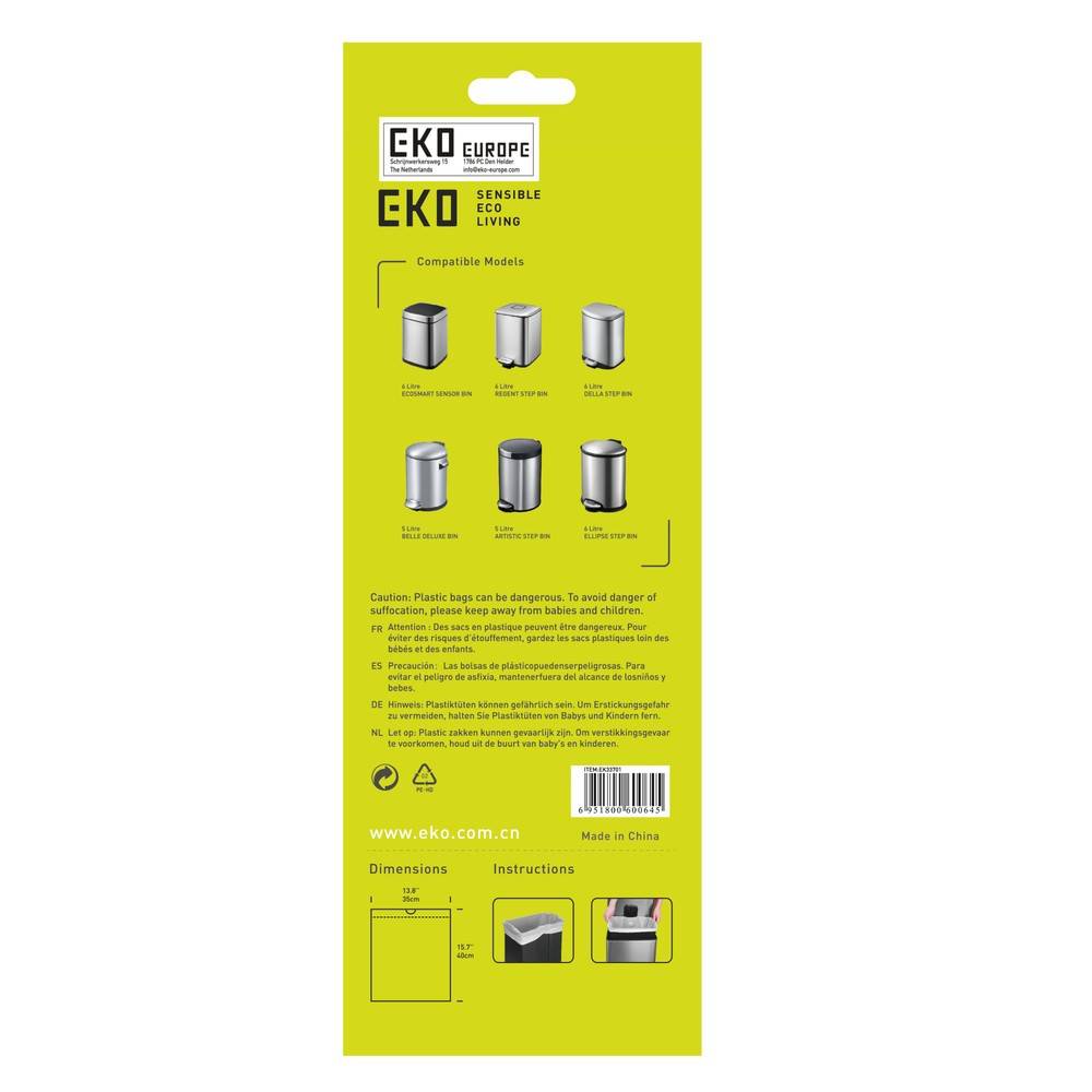 EKO Abfallsäcke, weiß, 6 Liter, 720 Stk/VE-4