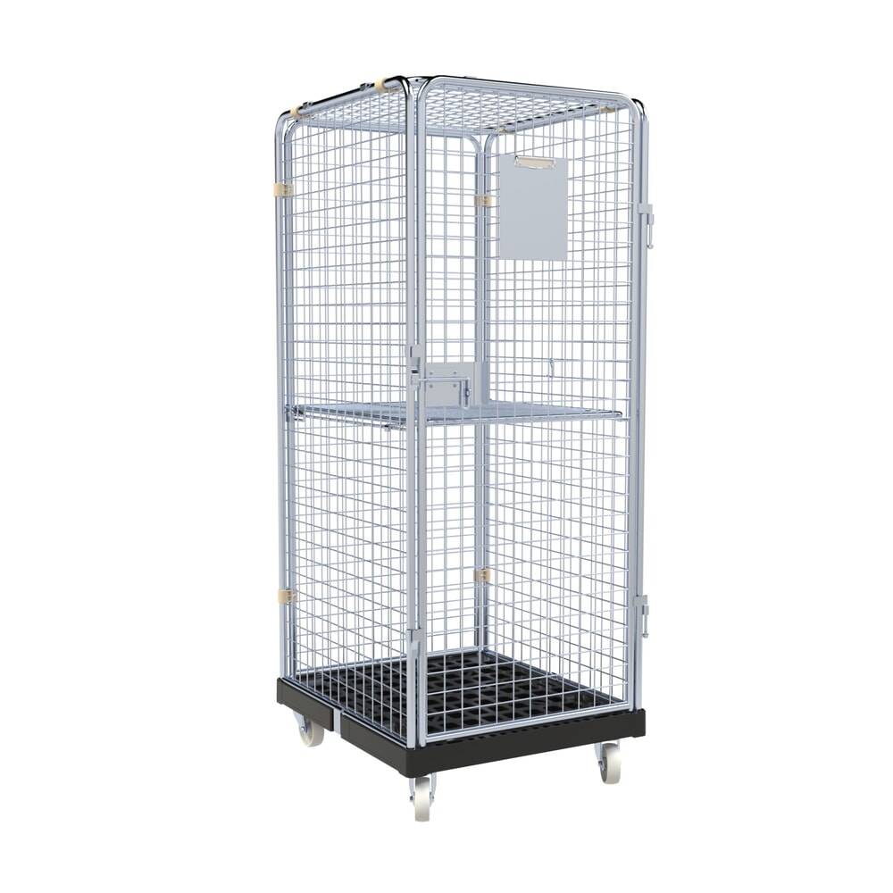 rolltainer® Antidiebstahl Rollbehälter Basic, 5-seitig-0