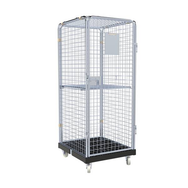 rolltainer® Antidiebstahl Rollbehälter Basic, 5-seitig