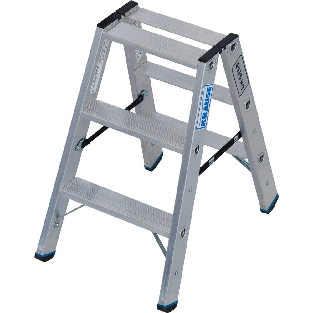 STABILO Doppelleiter 2x3 Stufen 225 kg-0