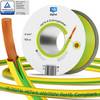 hb-digital 100m PVC Aderleitung H07V-K Erdungskabel 4mm2 Erdungsleitung flexibel