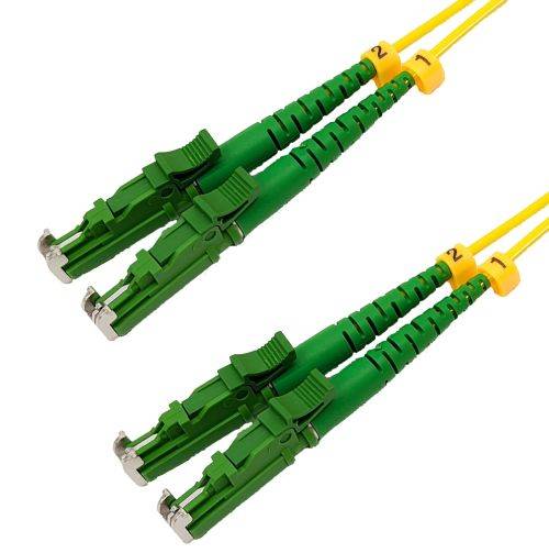 LWL Duplex Patchkabel OS2 9/LSH APC E2000 gelb 0.5 - Kabel - Netzwerk-0