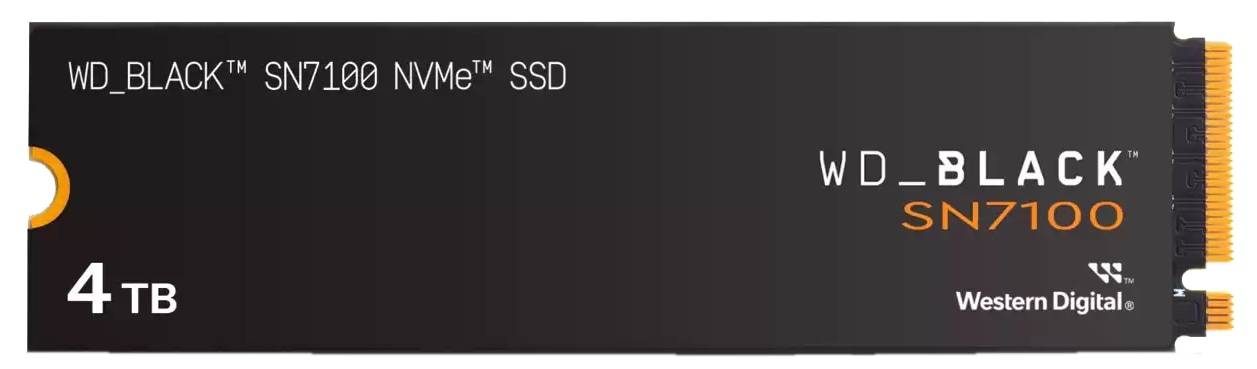 SSD WD Black M.2 2280 4TB SN7100 intern Multimedia-Technik Solid State Drives-0