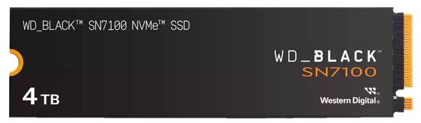 SSD WD Black M.2 2280 4TB SN7100 intern Multimedia-Technik Solid State Drives