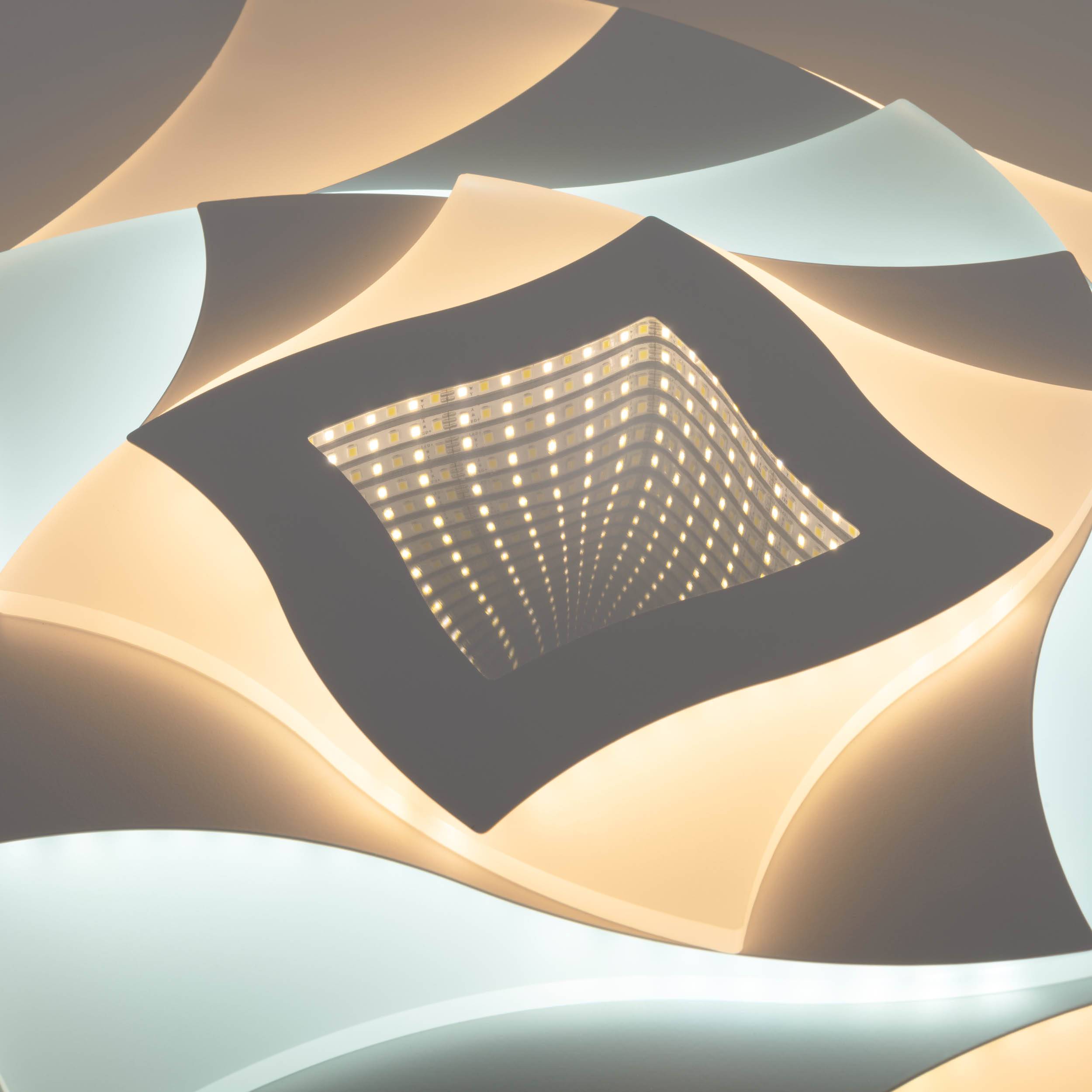 LED Deckenleuchte "LIORA" 3D-Effekt L/B: 48 cm-3