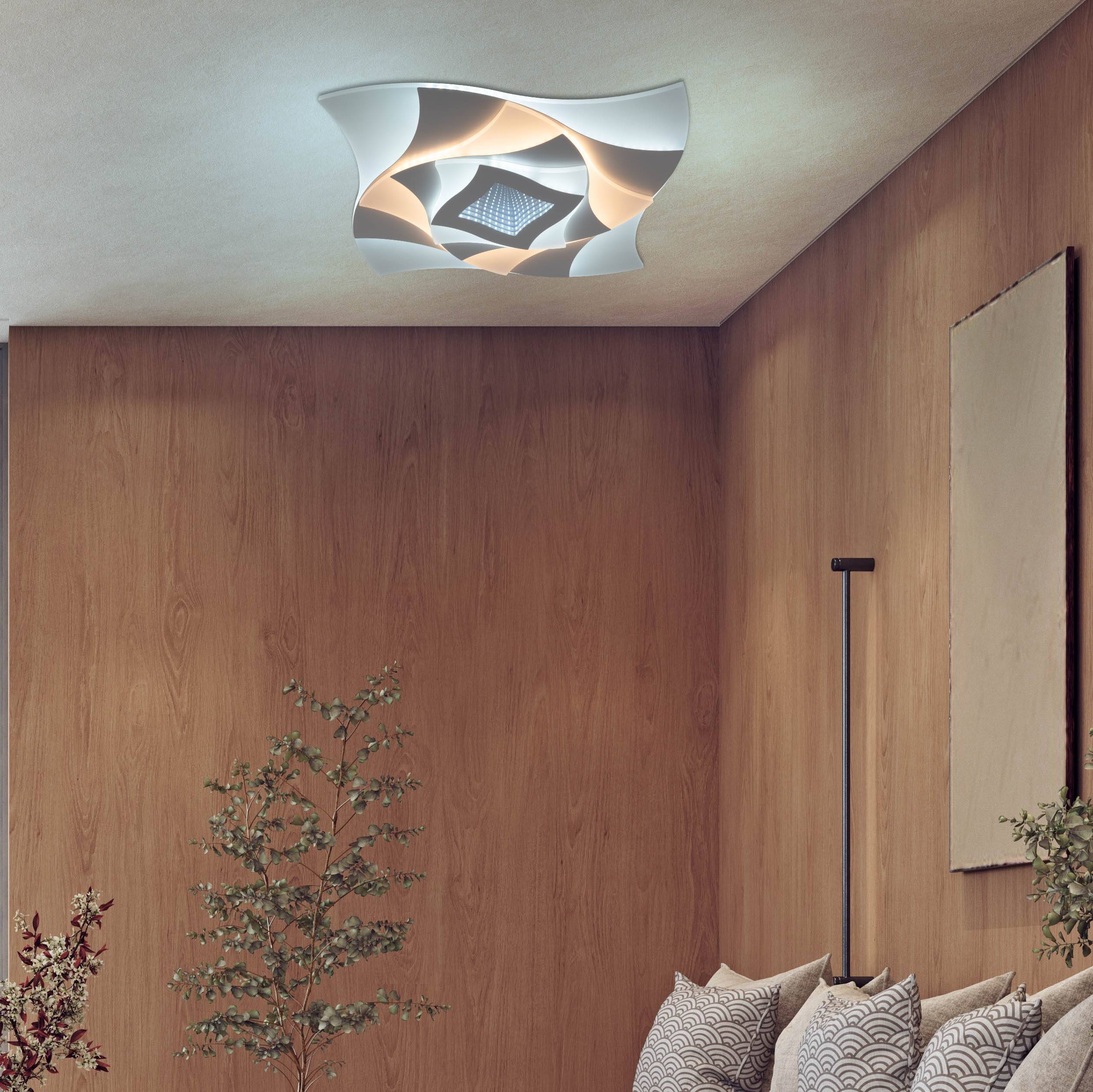 LED Deckenleuchte "LIORA" 3D-Effekt L/B: 48 cm-4