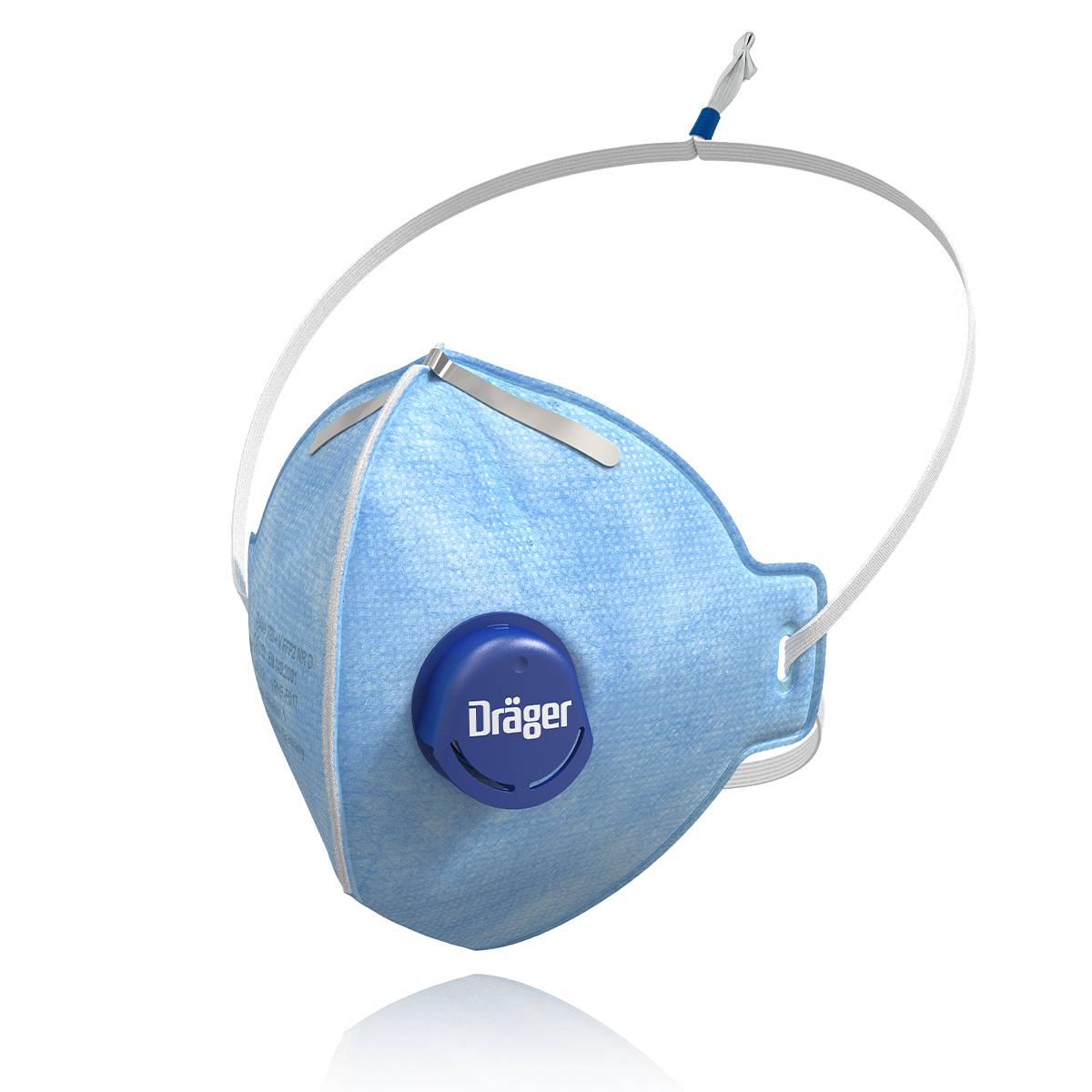 Dräger FFP2 Maske Atemschutzmaske X-plore 1720+ V Staubmaske Partikelfilter mit Ventil-0