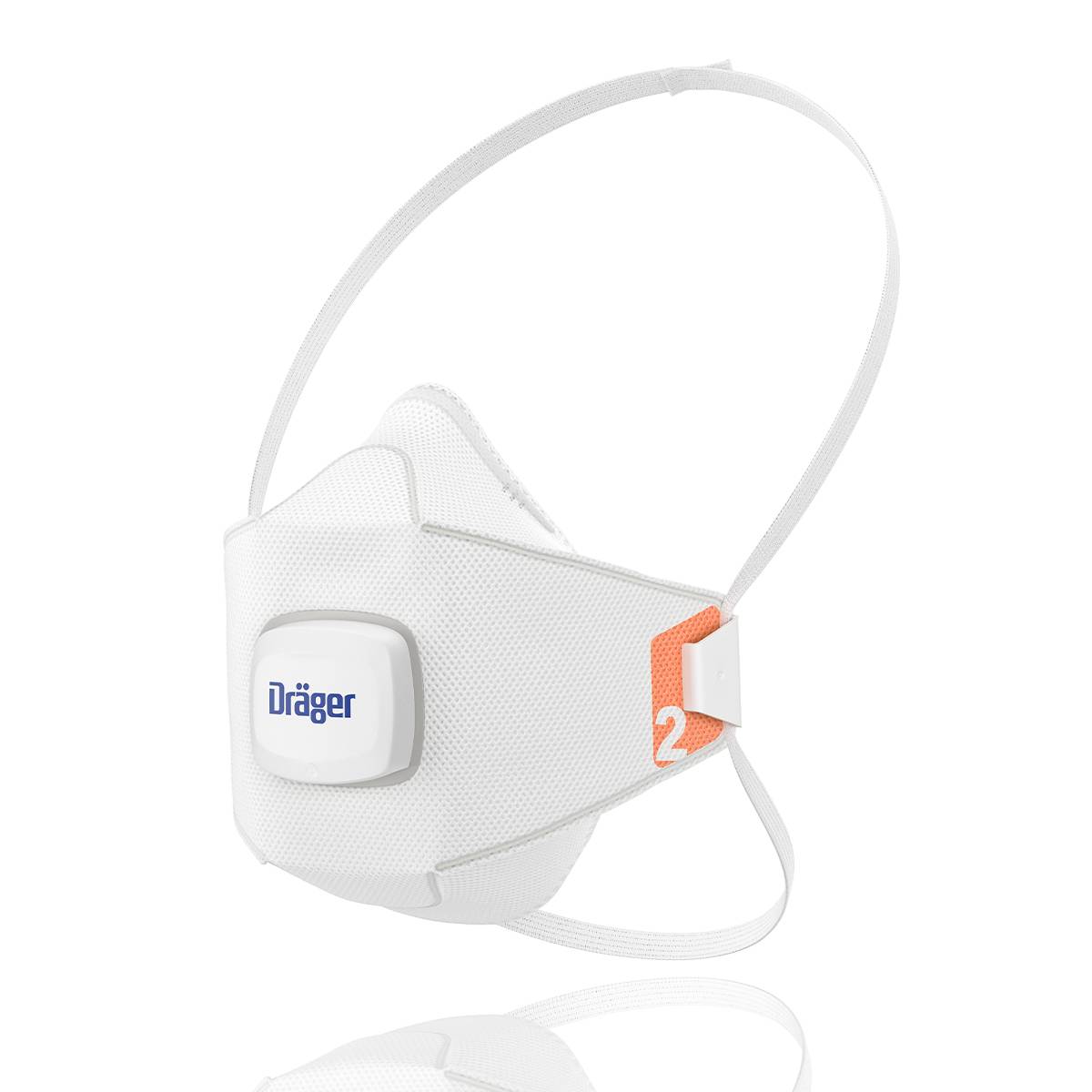 Dräger FFP2 Maske Atemschutzmaske X-plore 1920 V Staubmaske Partikelfilter mit Ventil-0