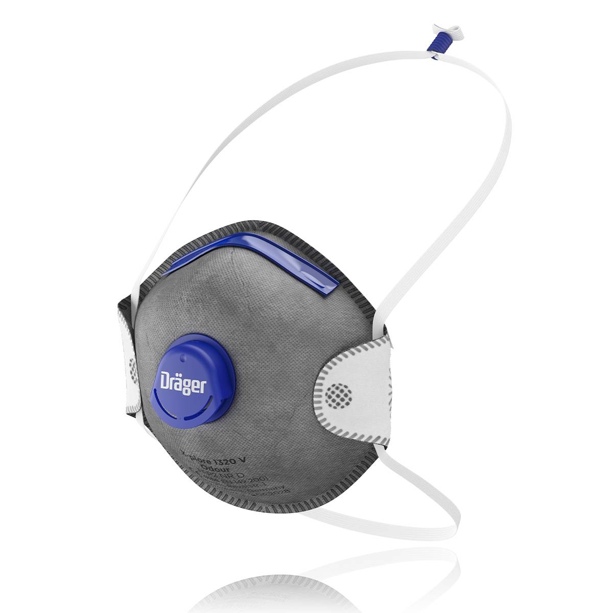Dräger FFP2 Maske Atemschutzmaske X-plore 1320 V Odour Staubmaske-0