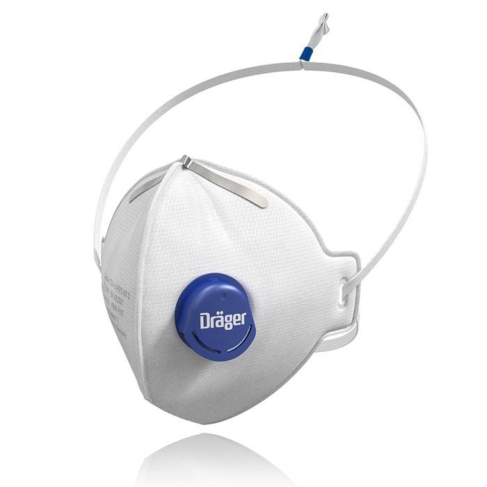 Dräger FFP3 Maske Atemschutzmaske X-plore 1730 V NR D Staubmaske Partikelfilter mit Ventil-0