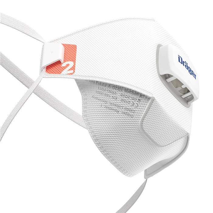 Dräger FFP2 Maske Atemschutzmaske X-plore 1920 V Staubmaske Partikelfilter mit Ventil-2