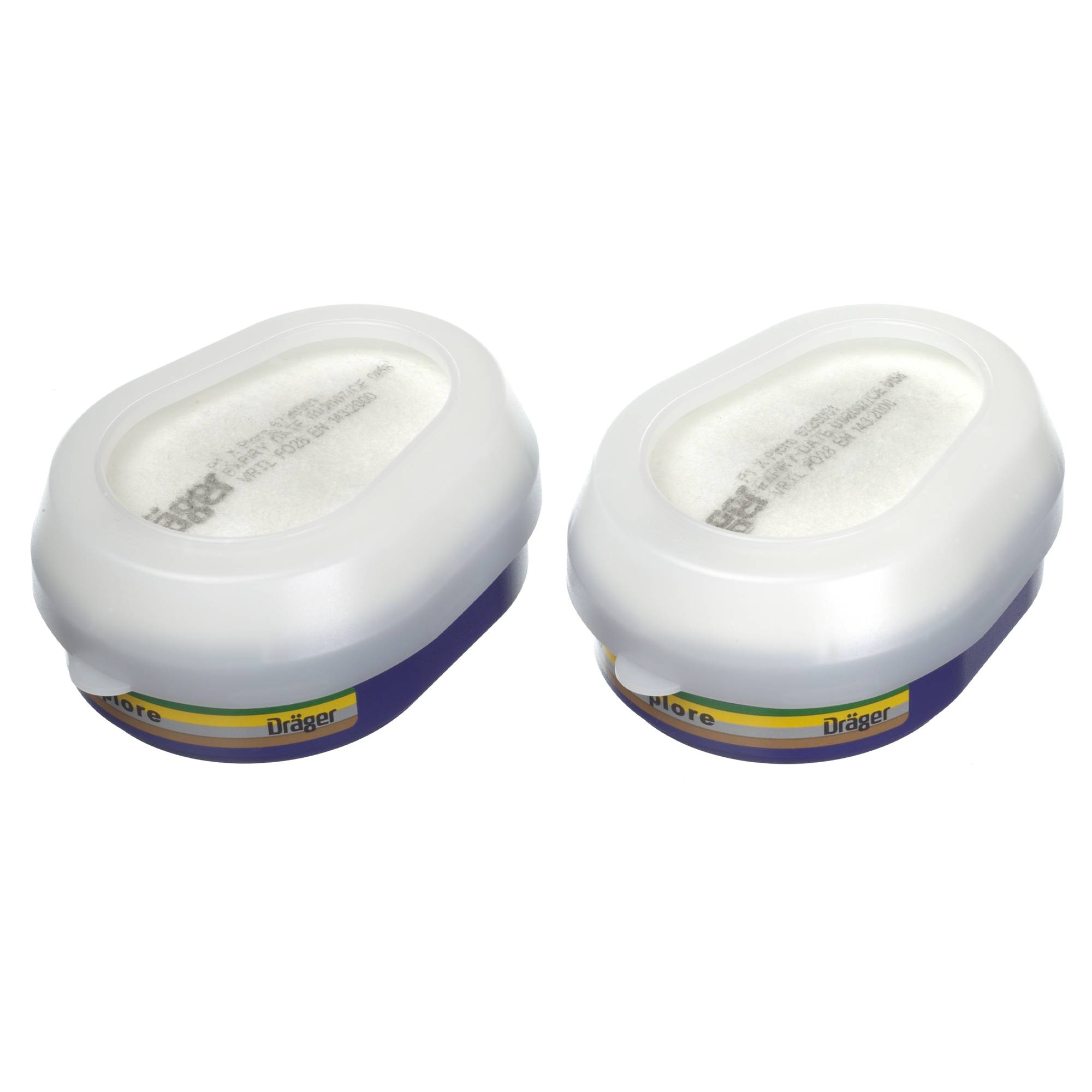 Dräger Atemschutz Partikelfilter Bajonett Pad P1 NR für X-plore 3000 und 5500 Reihe-1