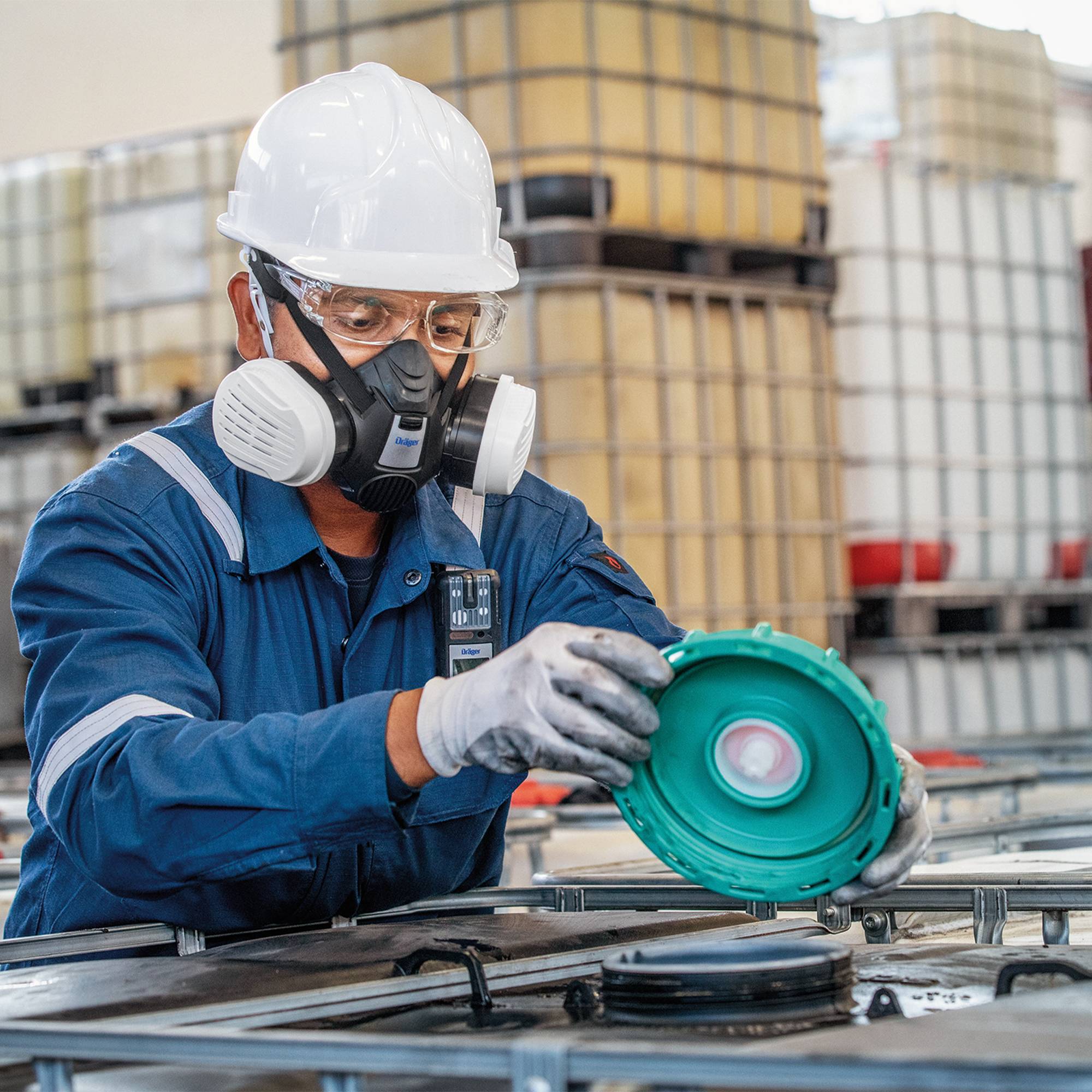 Dräger Atemschutz Partikelfilter Bajonett Pad P1 NR für X-plore 3000 und 5500 Reihe-2