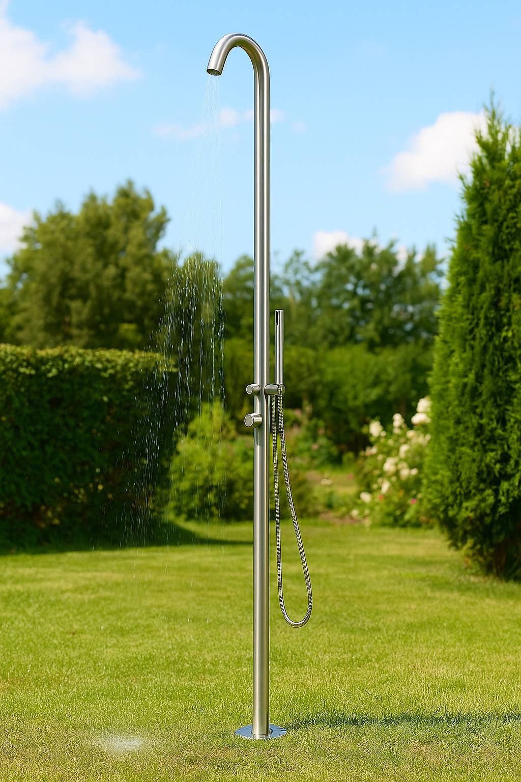 Eichenwald Modell 70 Gartendusche Sylt-1