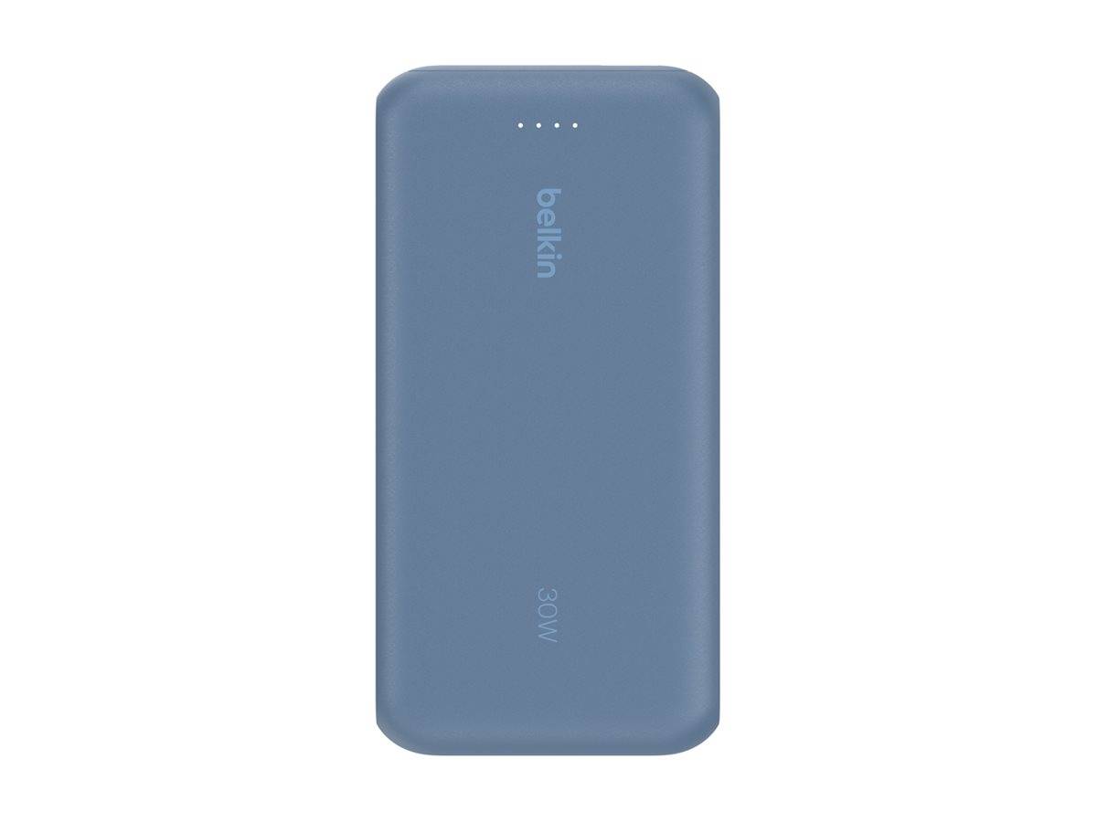 Belkin BoostCharge - Powerbank - mit integriertem Kabel - 20000 mAh - 30 Watt - PD - 3-3