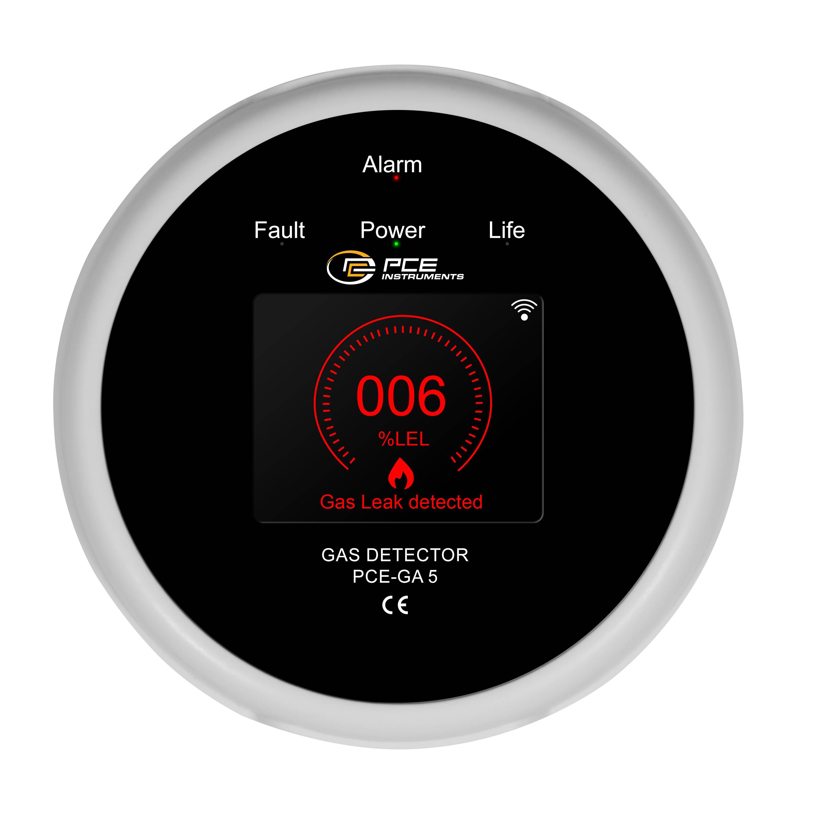 PCE Instruments PCE-GA 5 Gasleck-Detektor mit Temperaturmessfunktion kalibriert Werksstandard (ohne Zertifikat)-4