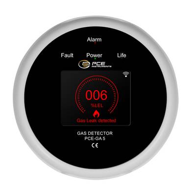 PCE Instruments Gasdetektor PCE-GA 5 |Messbereich 0 .. 100 % LEL |Auflösung 1 % LEL |Hitze und Gassensor |Echtzeit-Alarm-4