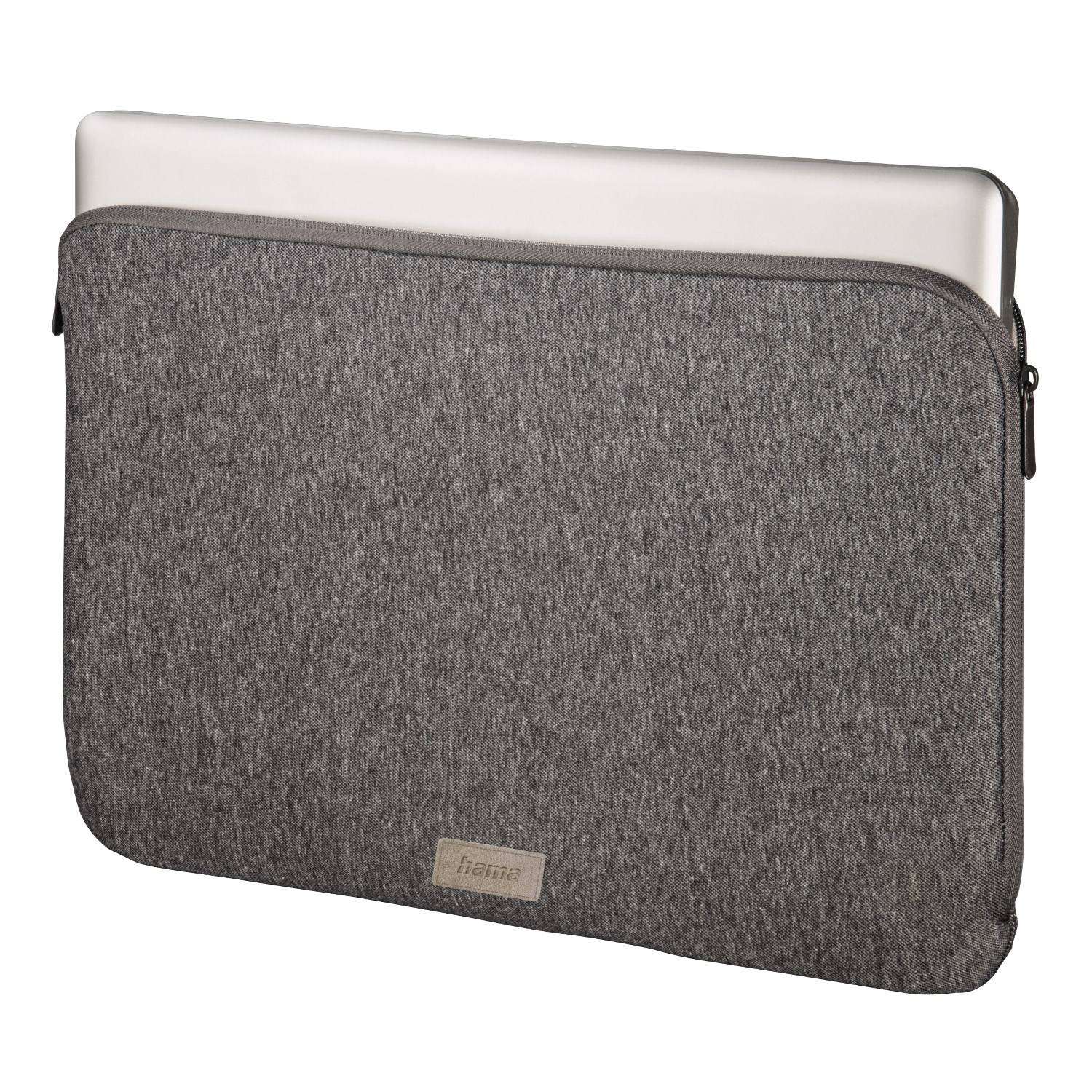 Notebook-Sleeve Jersey Dunkelgrau 14" bis 15"-0
