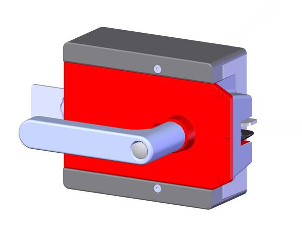 Euchner MGBS-H-BA1A10-L-166533, Griffmodul MGBS-H-BA1A10-L, P/n: 166533