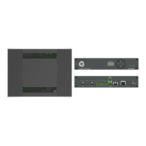 KRAMER KDS-100EN - 4K AVoIP Streaming-Encoder mit Audio (4K@60Hz | 4:2:2 | H.264 & H.265 | HDMI | Open Standard | PoE+)-0