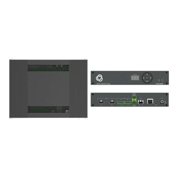 KRAMER KDS-100EN - 4K AVoIP Streaming-Encoder mit Audio (4K@60Hz | 4:2:2 | H.264 & H.265 | HDMI | Open Standard | PoE+)
