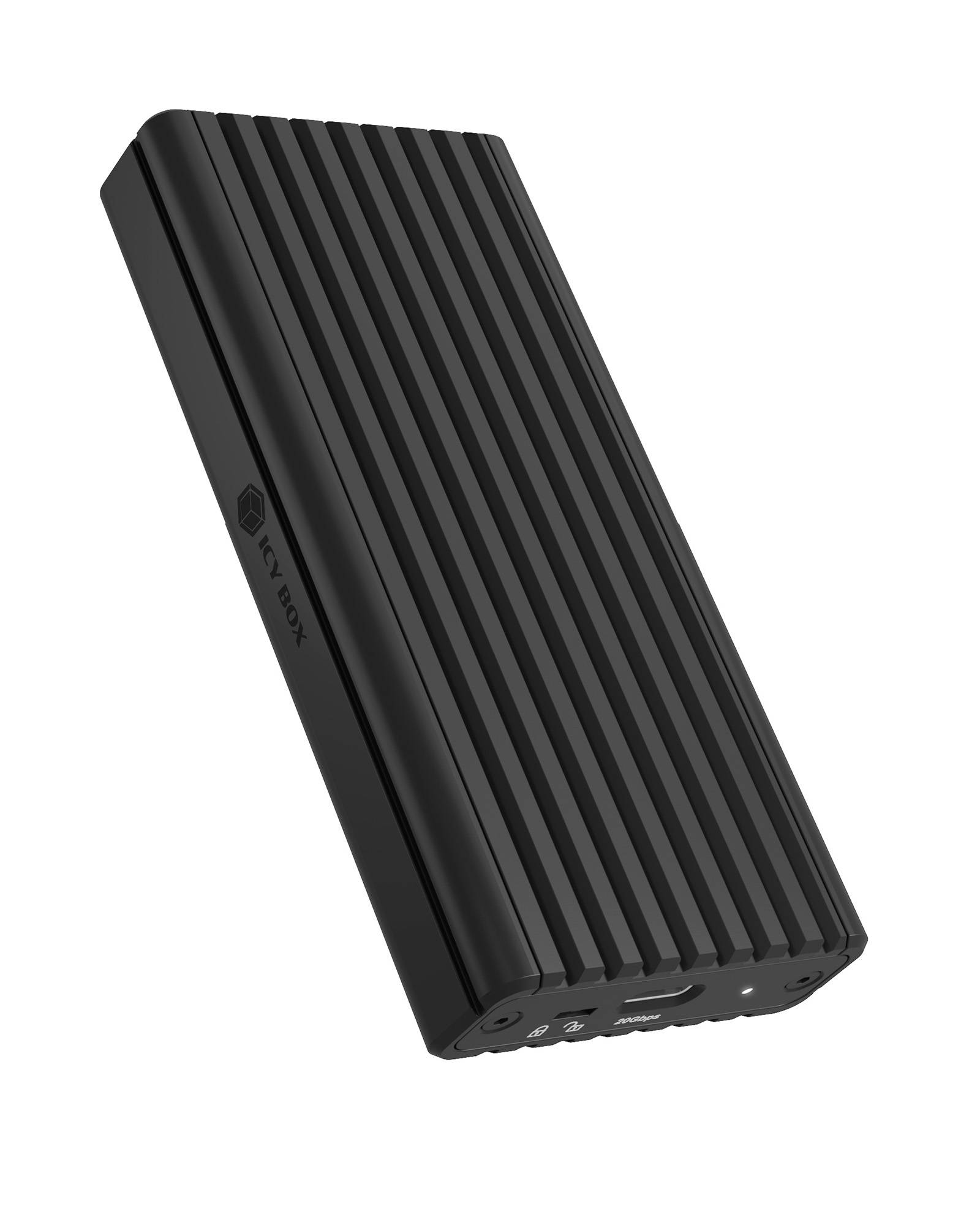 IB-1917M-C32a, Gehäuse für NVMe M.2 SSD zu Type-C® USB 3.2 Gen 2x2, 20 Gbit/s-0