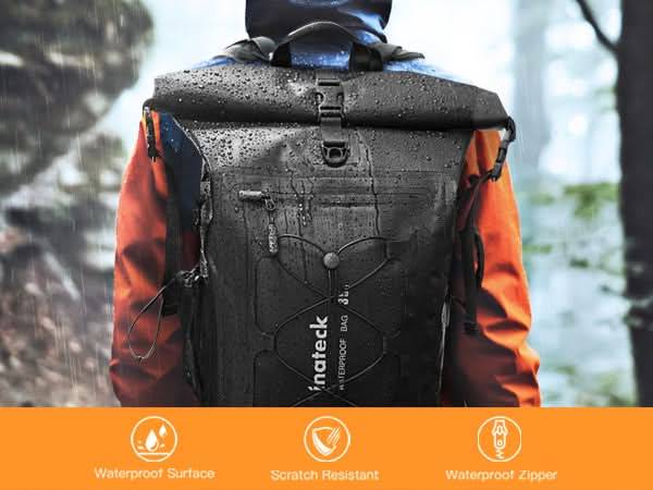 Inateck Notebook-Rucksack BP06001 black 30-35L-3