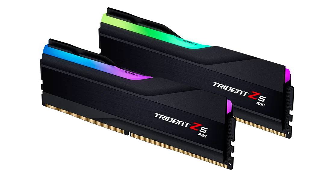 G.Skill Trident Z5 RGB F5-6000J3444F64GX2-TZ5RK, 128 GB, 2 x 64 GB, DDR5, 288-pi...-1
