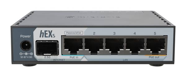 MikroTik hEX S - 2025 Edition - Router 5-Port-Switch