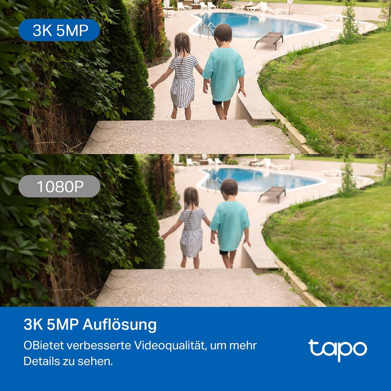 TP-LINK Tapo C530WS 360° Überwachungskamera Außen mit Bewegungsverfolgung 3K 5MP-2