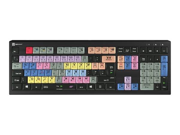 Logickeyboard EDIUS ASTRA2 - Tastatur - Windows - TL: UK, QWERTY