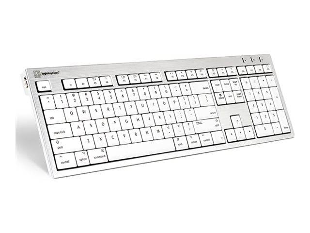 Logickeyboard Alba Slimline - Tastatur - Mac - TL: UK, QWERTY-0