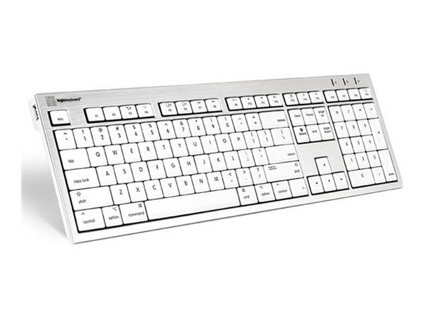 Logickeyboard Alba Slimline - Tastatur - Mac - TL: UK, QWERTY