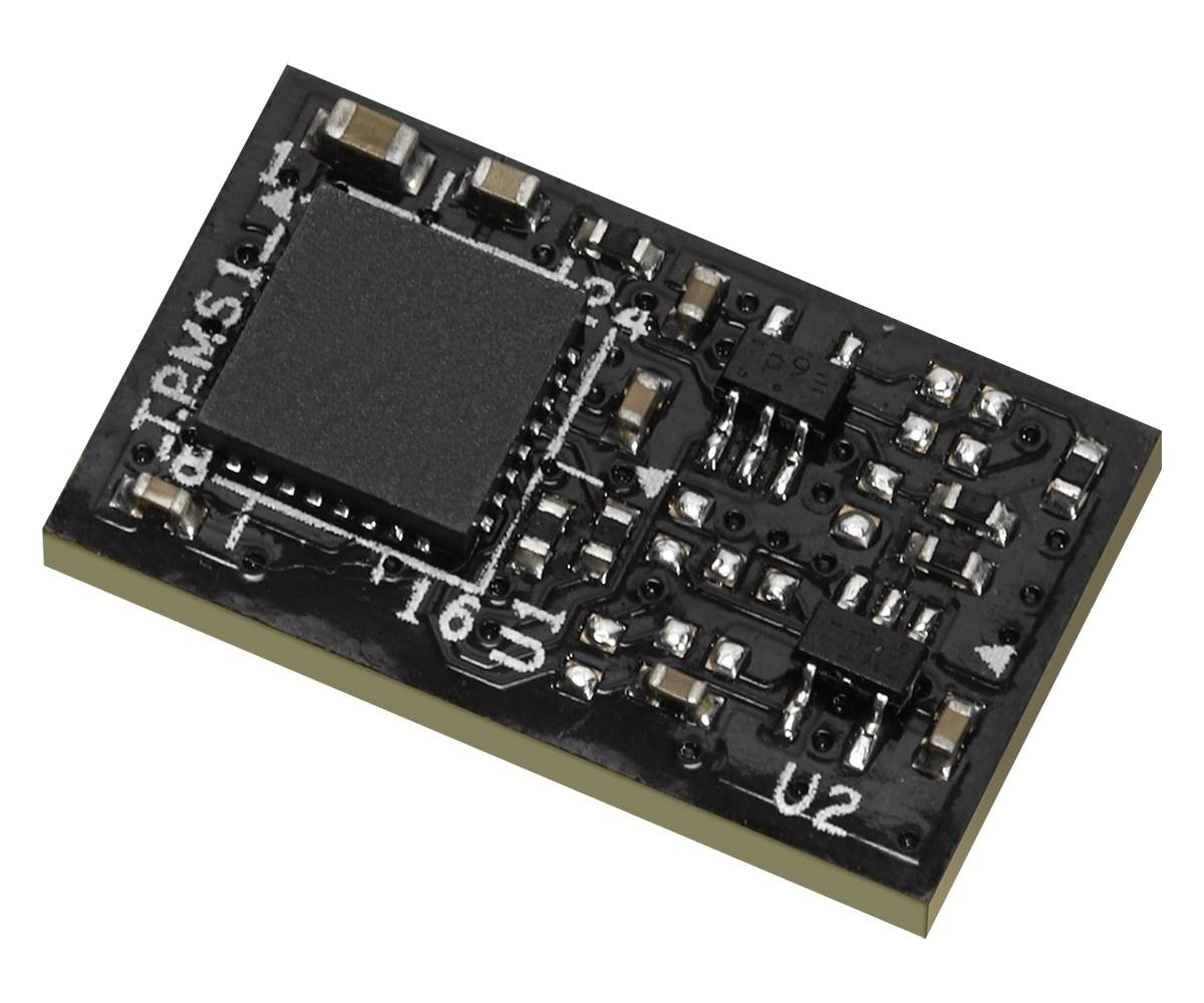 ASRock TPM-SPI TPM Module 14-1 Header SPI Interface Family 2.0 Level 00 Revision Mainboard-1