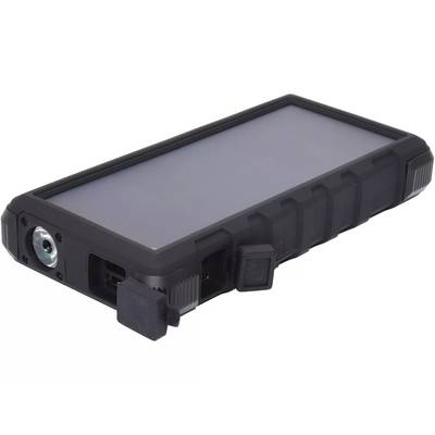 SANDBERG Outdoor Solar Powerbank 24000 Lithium-Ion Li-Ion 24000mAh Schwarz Grau Akkuladegerät Lithium-Ionen-0