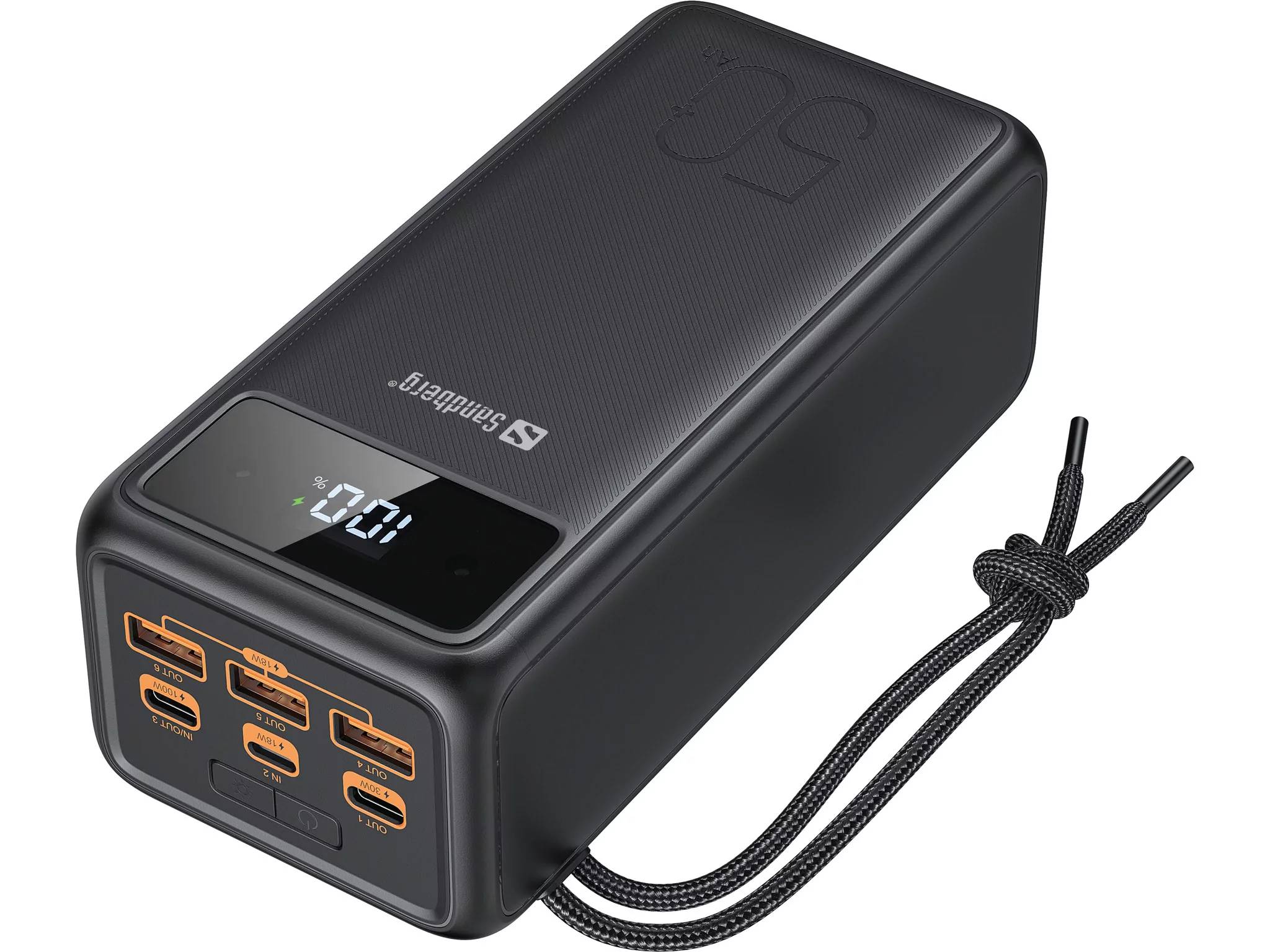 Active - Powerbank - 50000 mAh - 185 Wh - 5 A - 3 Ausgabeanschlussstellen (USB)-0