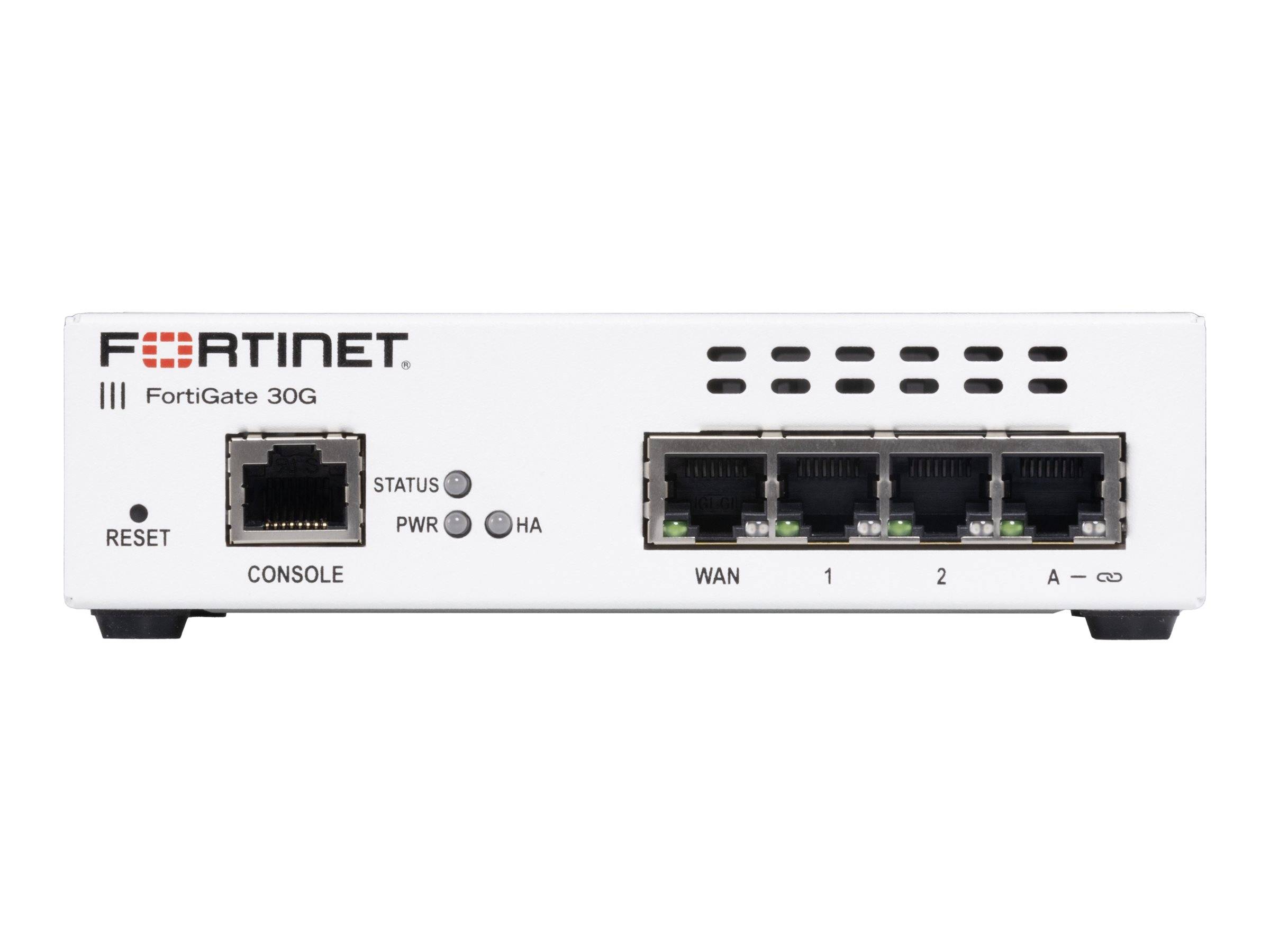 Fortinet FortiGate 30G - Sicherheitsgerät - 1GbE-0