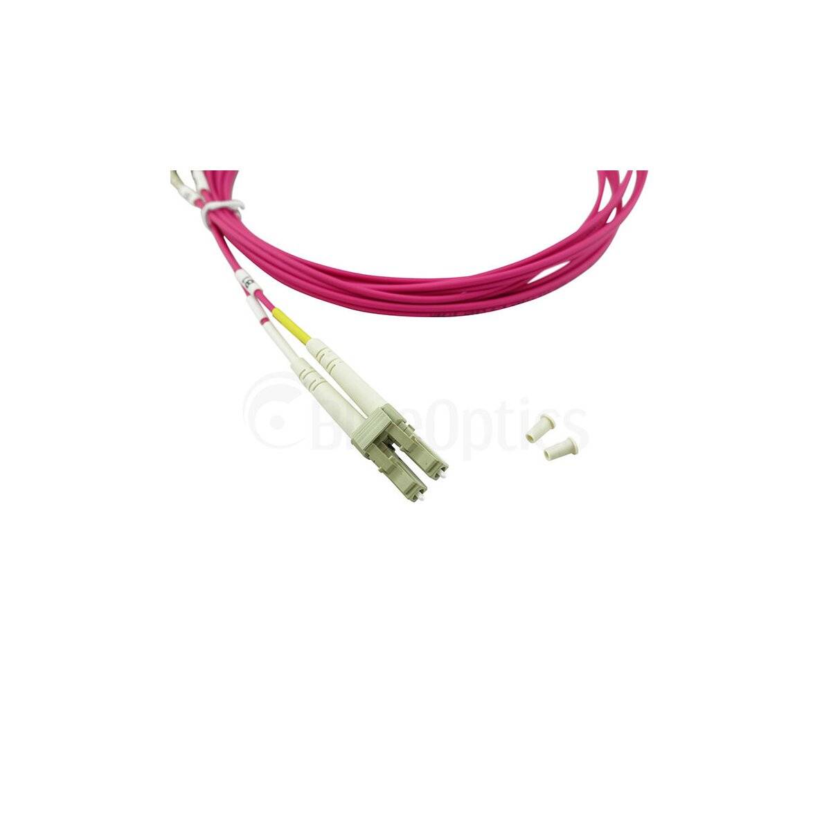 Duplex LWL Patchkabel LC-LC Multimode OM4 0.5 Meter-3