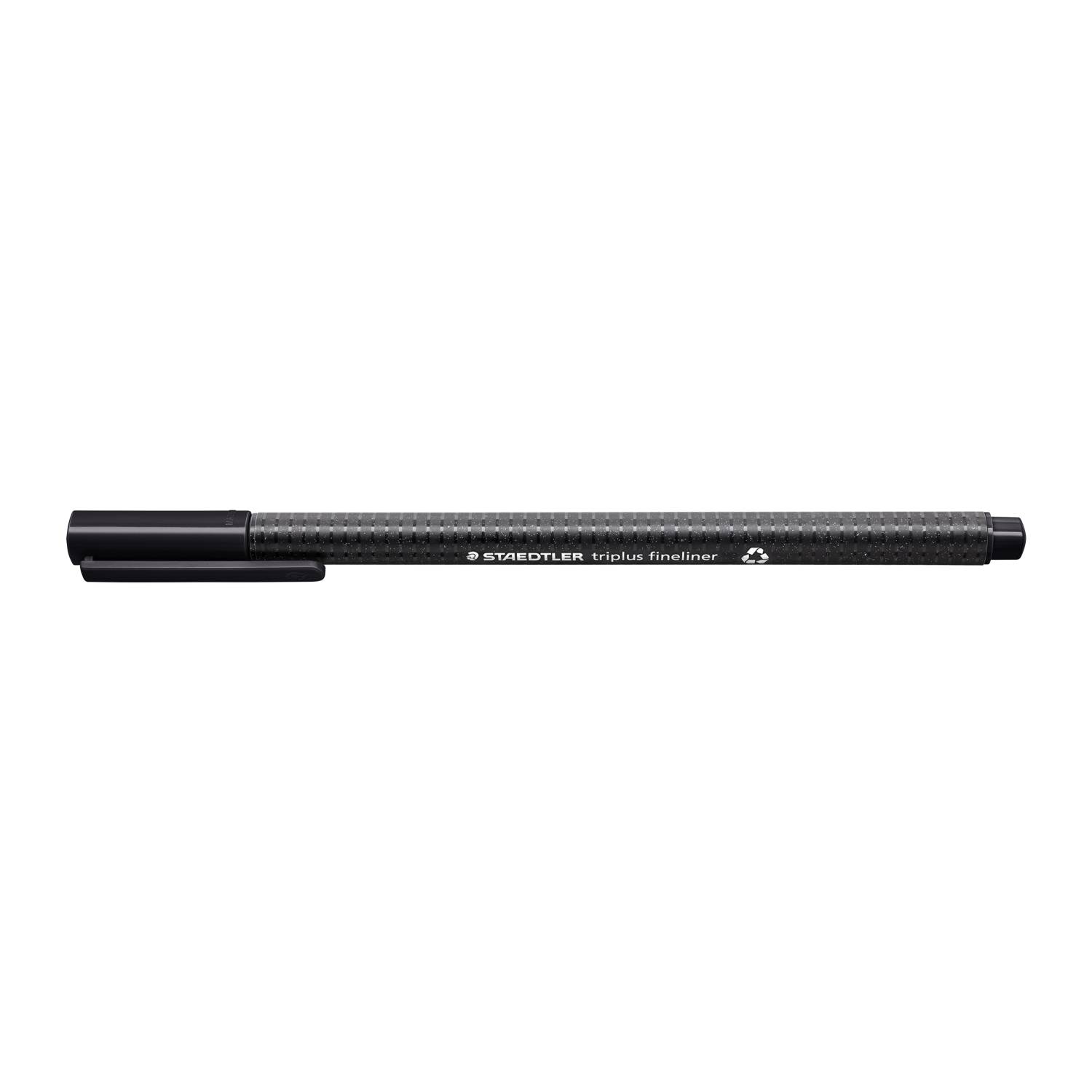 STAEDTLER - Fineliner triplus rPP schw. 4St BK-0