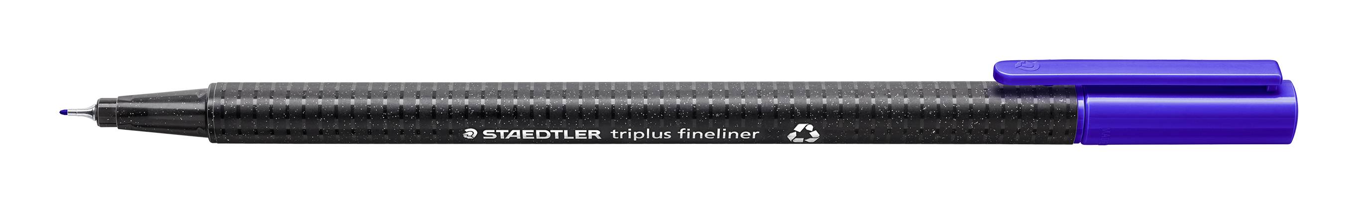 STAEDTLER - triplus Fineliner blau 4 St.-0