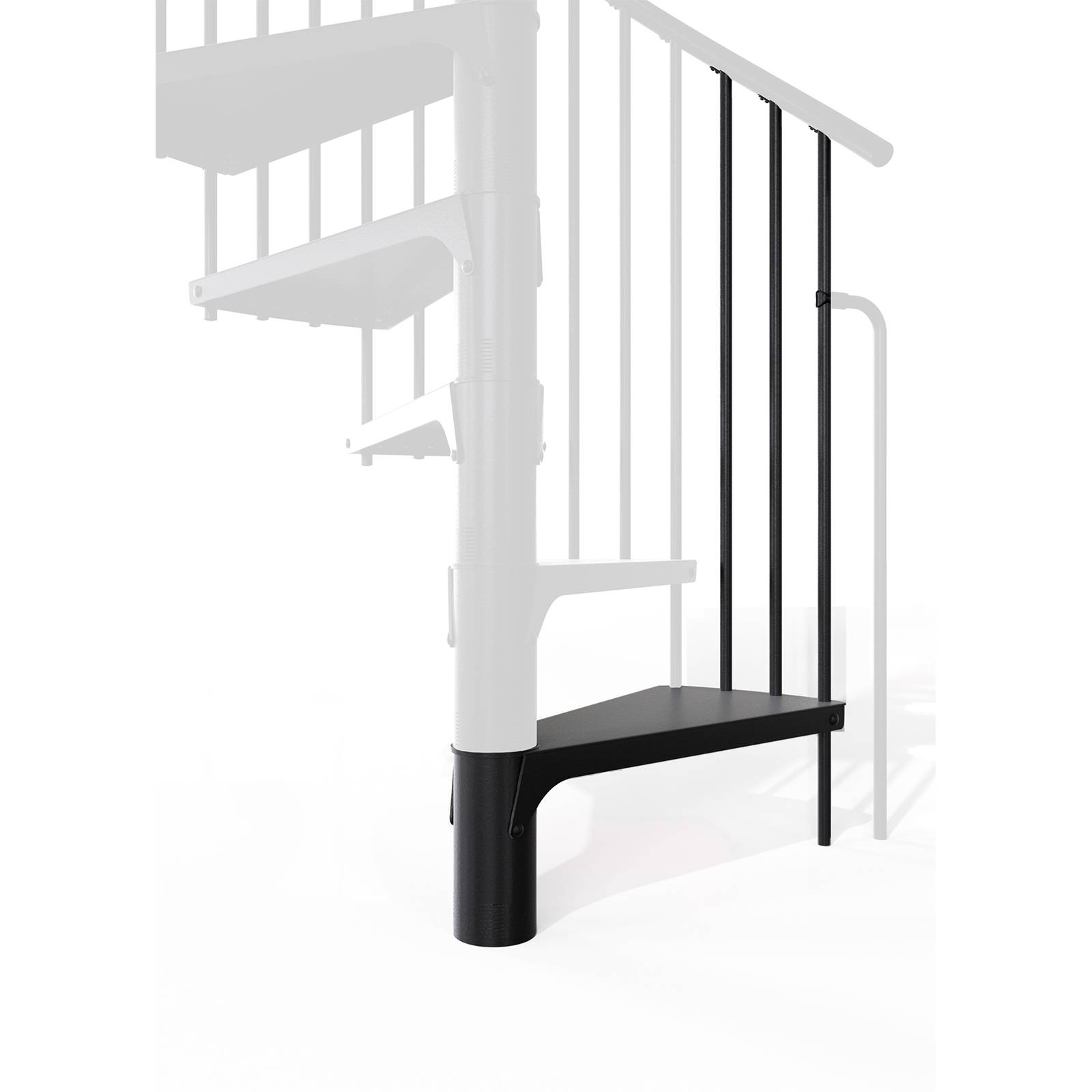 Minka Höhenerweiterung für Rondo Smart 160cm Durchmesser Schwarz-0