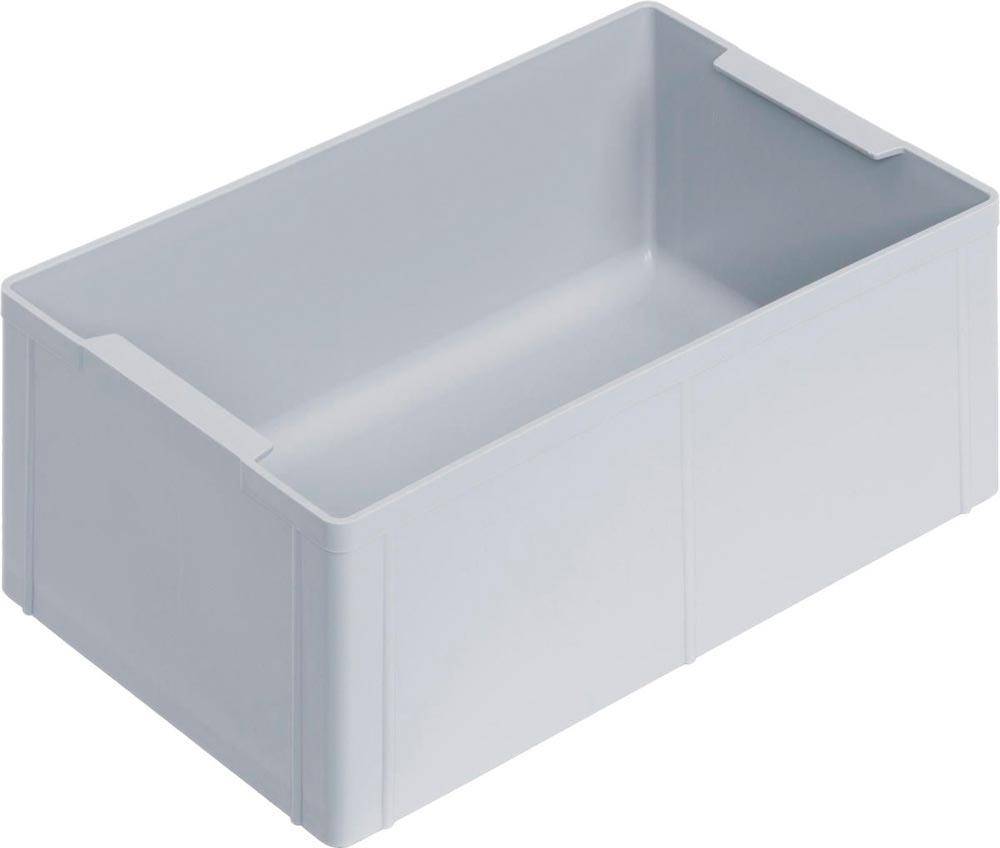 Einsatzbehälter für Euronormbehälter, BxTxH 274x174x110 mm, Farbe grau-0